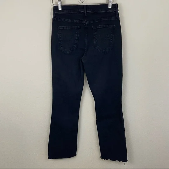 MOTHER The Insider Crop Step Fray Jeans in Not Guilty Size 29 - Picture 9 of 15